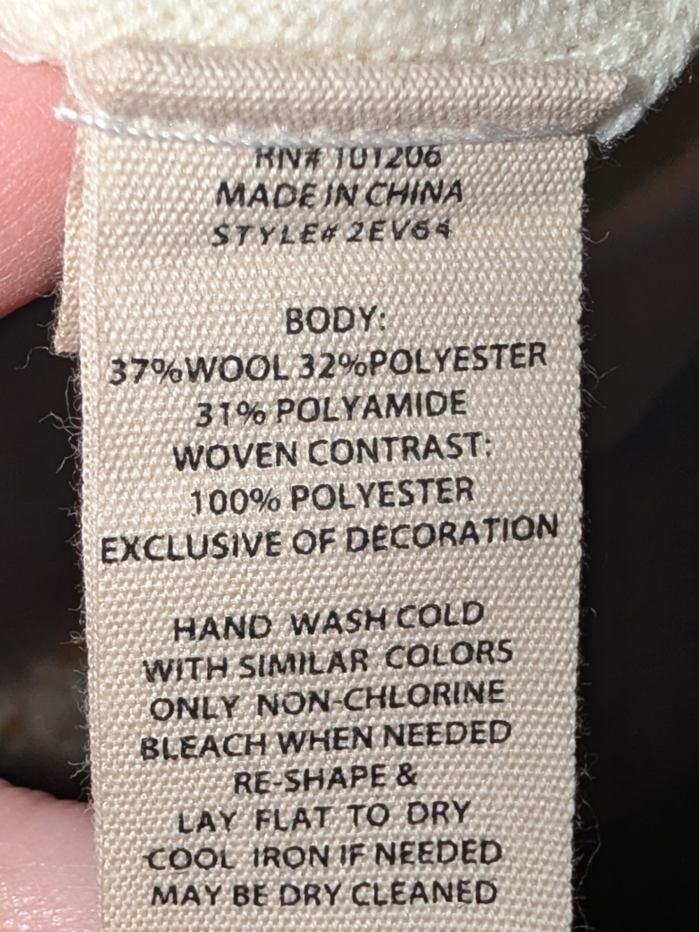Soft Surroundings Cream Pullover Sweaterbow Detail NWT Quiet Luxury - Picture 5 of 5